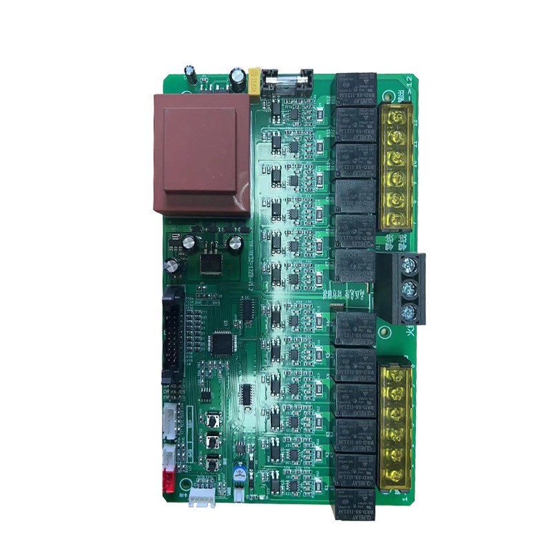 河北电瓶车12路充电桩PCBA电路板方案开发刷卡扫码控制板带后台小程序